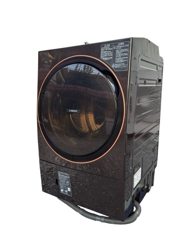 関東圏送料無料 ZABOONドラム式洗濯機 TW-127X9L 東芝 ザブーン