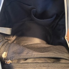 【美品】Honeys 合皮リュック　黒の画像