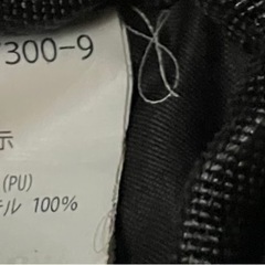 【美品】Honeys 合皮リュック　黒の画像