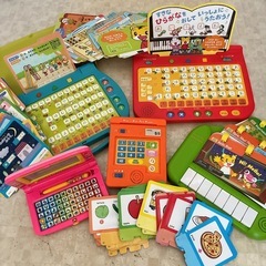 しまじろう　知育玩具　カード あいうえお　の画像