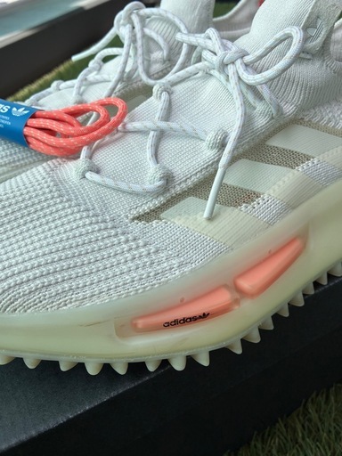【超美品】【アディダス/adidas】 正規箱有　新品シューレース付（コーラルピンク）