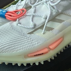 【超美品】【アディダス/adidas】 正規箱有　新品シューレース付（コーラルピンク）の画像
