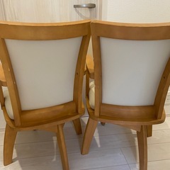 ニトリ　回転式チェア　肘付き回転の画像