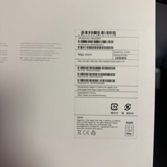 アップル　MAC mini  の画像