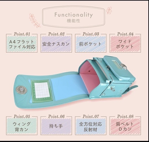 くるピタ⭐︎ランドセル新品
