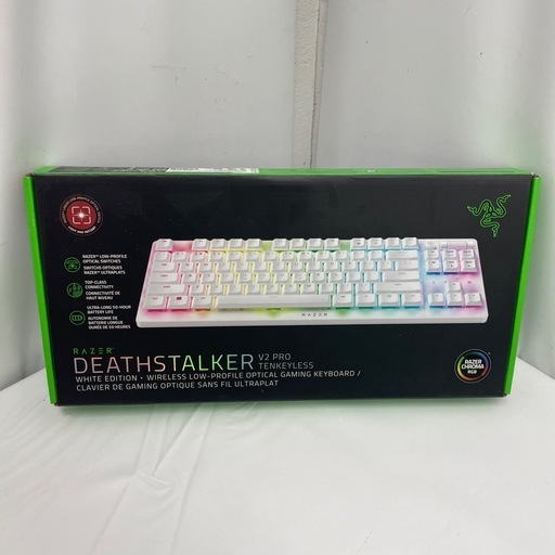 RazerレイザーDeathStalker V2 Pro Tenkeyless美品！