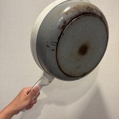 レミパン　プラス　蓋新品　　フライパン中古　24センチの画像