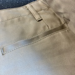 H2509-238 クラボウ Working　 Wear ベージュ 作業着 ズボン サイズ表記なし 保管汚れ有りの画像