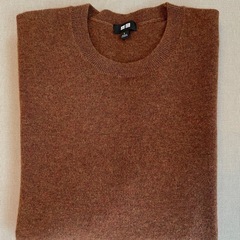 UNIQLO カシミヤ クルーネック セーター の画像