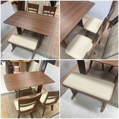 受付終了【ナフコTWO-ONE STYLE 】オリビア 2 ダイニング