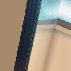 全身鏡 ニトリ ダークブラウン 150×38 姿見 インテリア スタンドミラーの画像