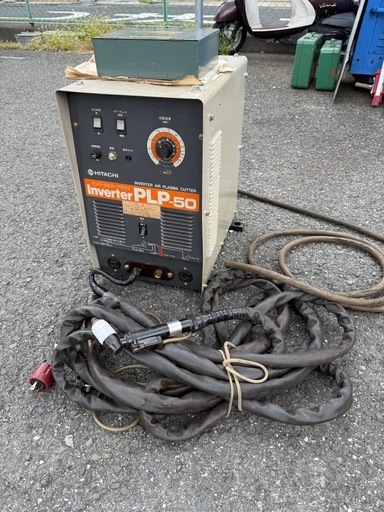日立 インバーター エアプラズマ切断機 PLP-50（50A） 未確認動作／付属品あり 現状渡し