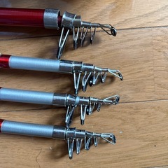 
サーフロッド3本投げ竿1本の画像