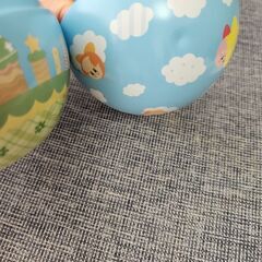 カービィ ボール型 小物入れ 青色の画像