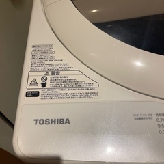 TOSHIBA 5kg 洗濯機の画像