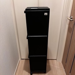 3段ゴミ箱の画像