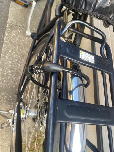 中古自転車　27インチ　ベルトドライブ