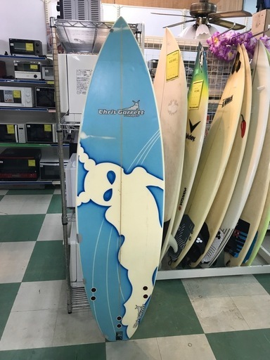 ジャングルジャングル貝塚店　クリスギャレット　サーフボード　サーフィン　貝塚市　二色浜　リサイクルショップ