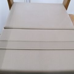 特別価格!! 中古品 UCHIE ウチエ 介護用 ポータブルトイレ さわやかチェアPTN 木製 イス型 椅子型の画像