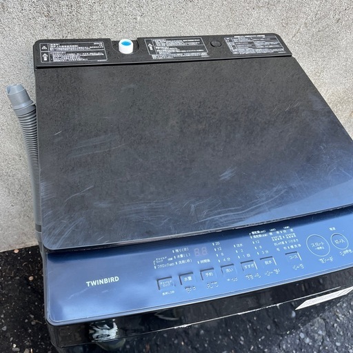 ツインバード　全自動洗濯機　WM-ED55　5.5㎏　2024年製　中古品