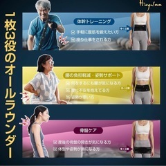 腰用サポーター　Mの画像