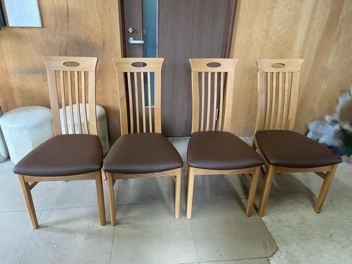 ダイニングテーブルセット　中古品　4人用テーブル　椅子4脚　グローリープラン　