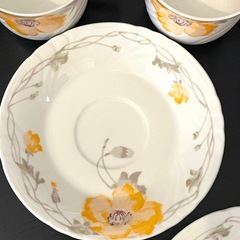 HOYA ティーカップ　未使用　4客の画像