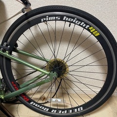 クロスバイク　タイヤホイール 700cの画像