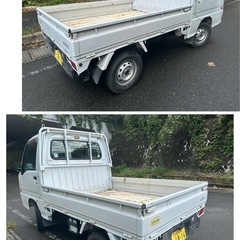 スバル　サンバー　軽トラックの画像