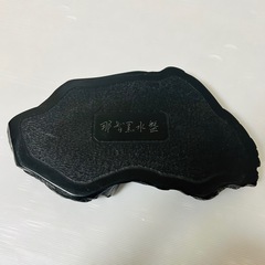 【那智黒水盤】　水盤　那智黒石　オブジェ　伝統工芸　花器　インテリア　剣山付 那智黒水盤】 水盤 那智黒石 オブジェ 伝統工芸 花器 インテリア 剣山付