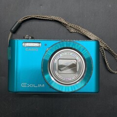 N367　CASIO カシオ EXILIM エクシリム EX-ZS210 コンパクト デジタルカメラ デジカメ コンデジ 4.3-51.6mm ブルー青　動作未確認の画像