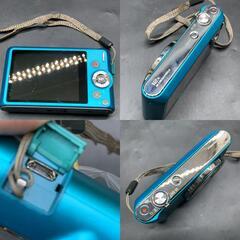 N367　CASIO カシオ EXILIM エクシリム EX-ZS210 コンパクト デジタルカメラ デジカメ コンデジ 4.3-51.6mm ブルー青　動作未確認の画像