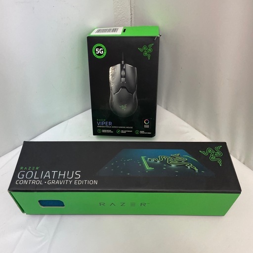 RAZER マウス、マウスパッド2点セット　