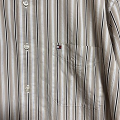 TOMMY HILFIGERボタンダウン 長袖シャツの画像