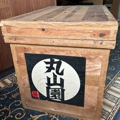 大きな茶箱の画像