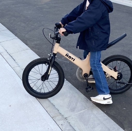 【お譲り済み】Ravi ラビ　子供自転車 幼児 補助輪付き