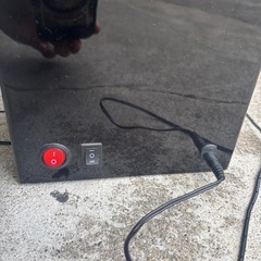 ワインディングマシーン 自動巻き上げ機 時計ケース【動作確認済み】 ブラック 収納付き 黒の画像