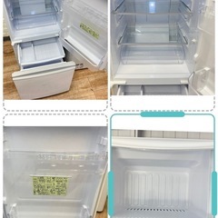 配送設置0円で🆗👌冷蔵庫&洗濯機分解洗浄済み✨✨の画像