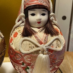 だるま雛　ケース付きの画像