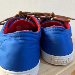 SUPRA 青色 スニーカー 27cmの画像