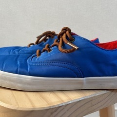 SUPRA 青色 スニーカー 27cmの画像
