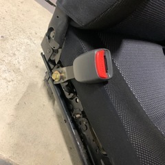 テリオスキッド カスタムX 運転席 シート純正 レアの画像