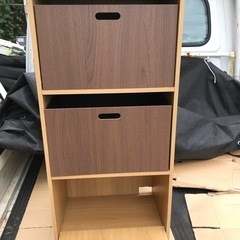 3段ボックスの画像