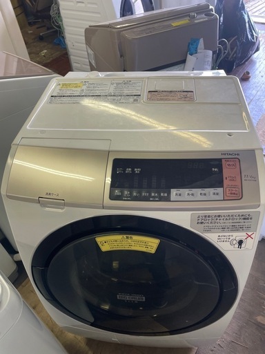 北九州市内配送無料　保証付き BD-SV110BL  ドラム式洗濯乾燥機 ビッグドラム シャンパン [洗濯11.0kg /乾燥6.0k