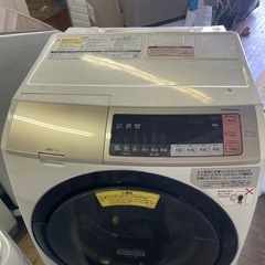 北九州市内配送無料　保証付き BD-SV110BL  ドラム式洗濯乾燥機 ビッグドラム シャンパン [洗濯11.0kg /乾燥6.0kg /ヒートリサイクル乾燥の画像