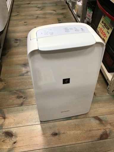 SHARP     コンプレッサー式除湿機　2021年製　衣類乾燥　中古品
