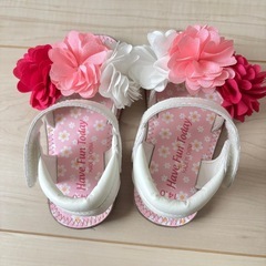 可愛いサンダル14cmの画像