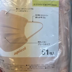 未使用品　マスクの画像