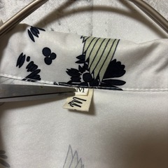 鶴柄アロハシャツの画像