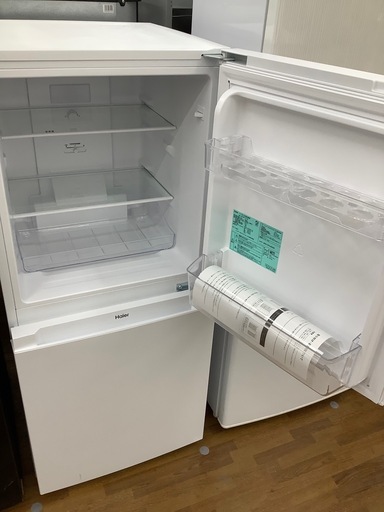 90分の無料軽トラック貸出サービス！【Haier】2ドア冷蔵庫（JR-NF121B）のご紹介です!